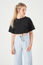 Load image into Gallery viewer, NIX T-SHIRT CROP TOP
