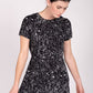 STARRY BACKLESS DRESS
