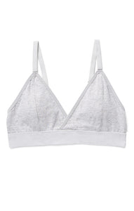 CLASSIC BRALETTE / HEATHER GREY