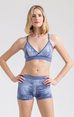 Load image into Gallery viewer, CLASSIC BRALETTE  / BLUE STORM
