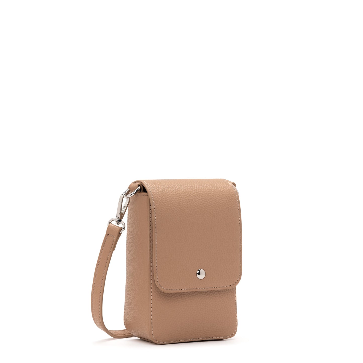 AMBER TECH CROSS BODY / ALMOND