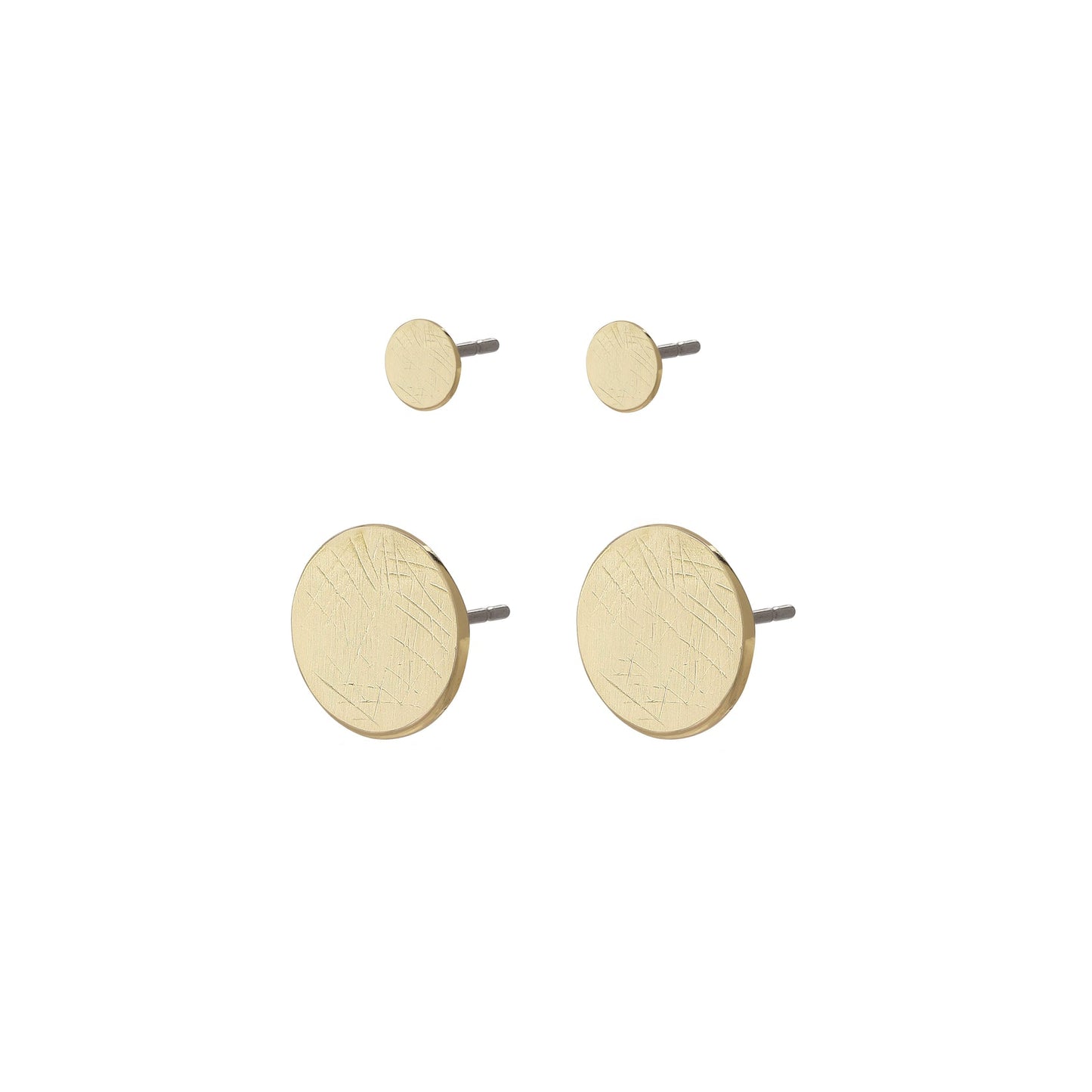 JACY earrings set / GOLD PLATED