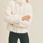 IMAN FUR JACKET / LARGE ONLY