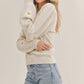 SUNFLOWERS SAND SWEATER