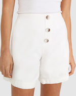 Load image into Gallery viewer, CHARLOTTE SHORTS // WHITE
