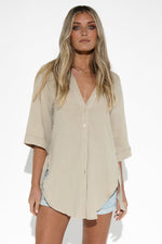 Load image into Gallery viewer, DOVER SHIRT / STONE
