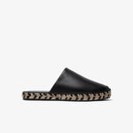 Load image into Gallery viewer, LEATHER ESPADRILLE / BLACK
