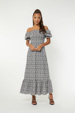 Load image into Gallery viewer, LOIS SMOCKED DRESS
