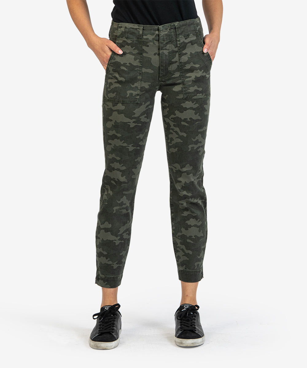 REESE ANKLE STRAIGHT -DEEP OLIVE