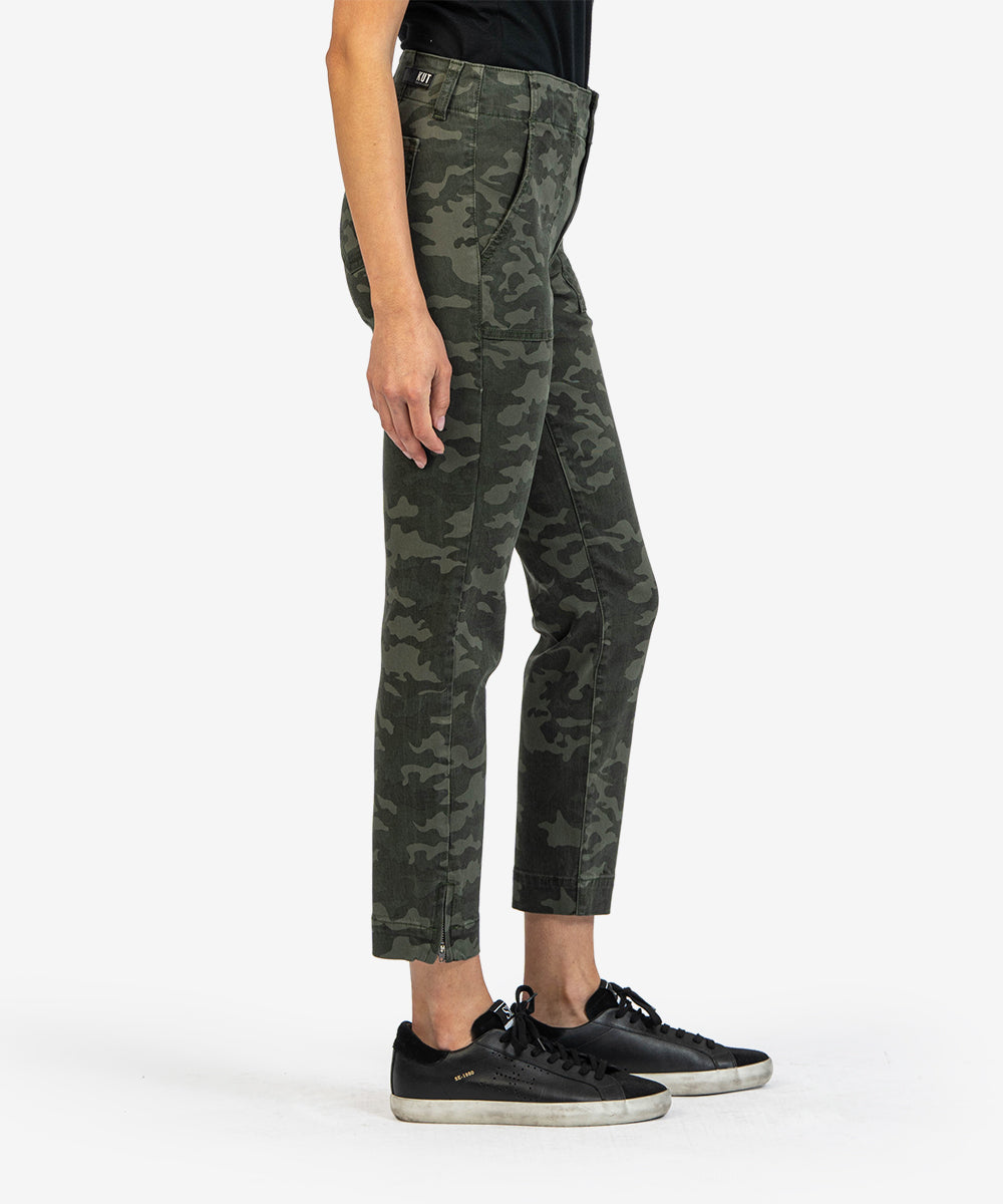 REESE ANKLE STRAIGHT -DEEP OLIVE