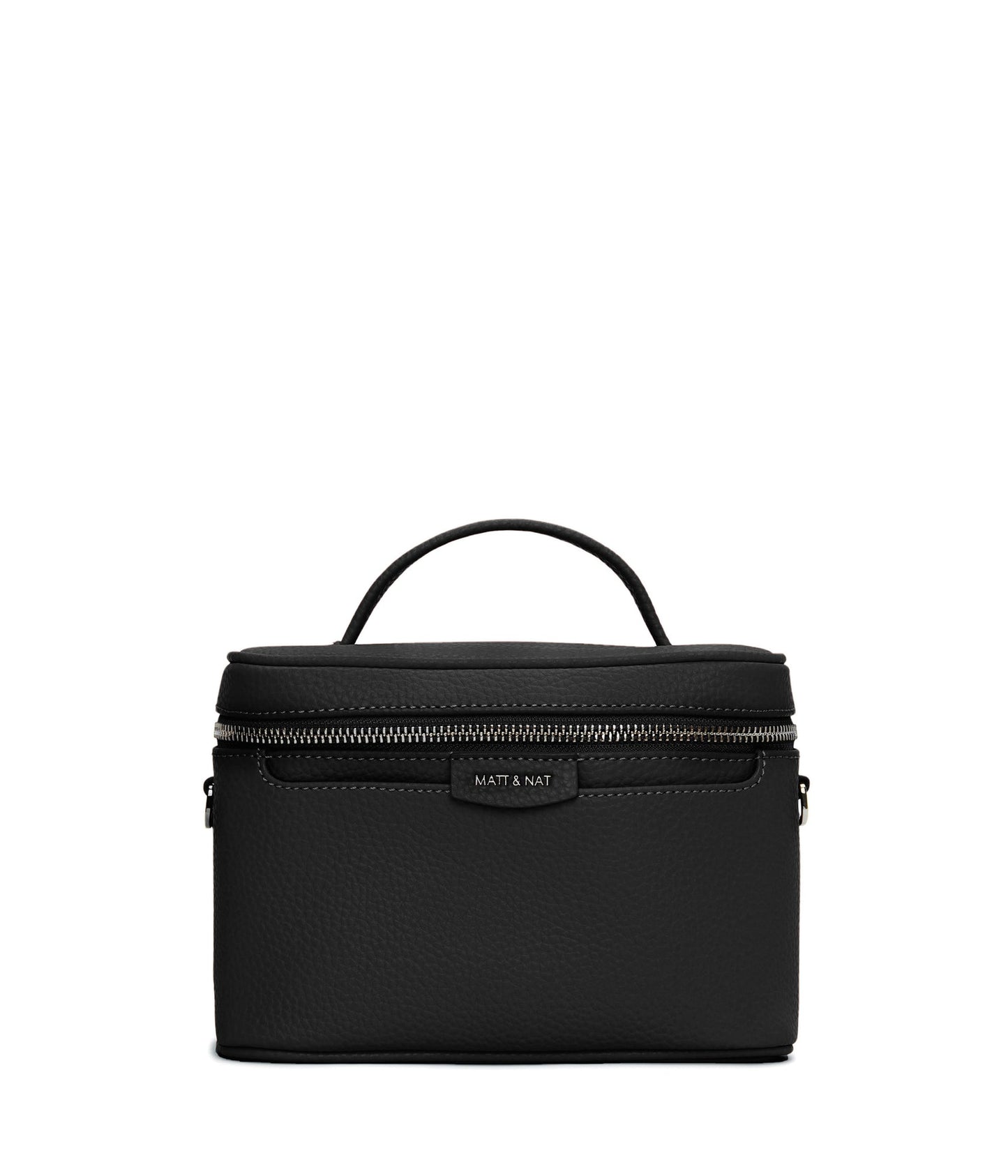 CORTNEY Vegan Crossbody Bag - Purity / BLACK
