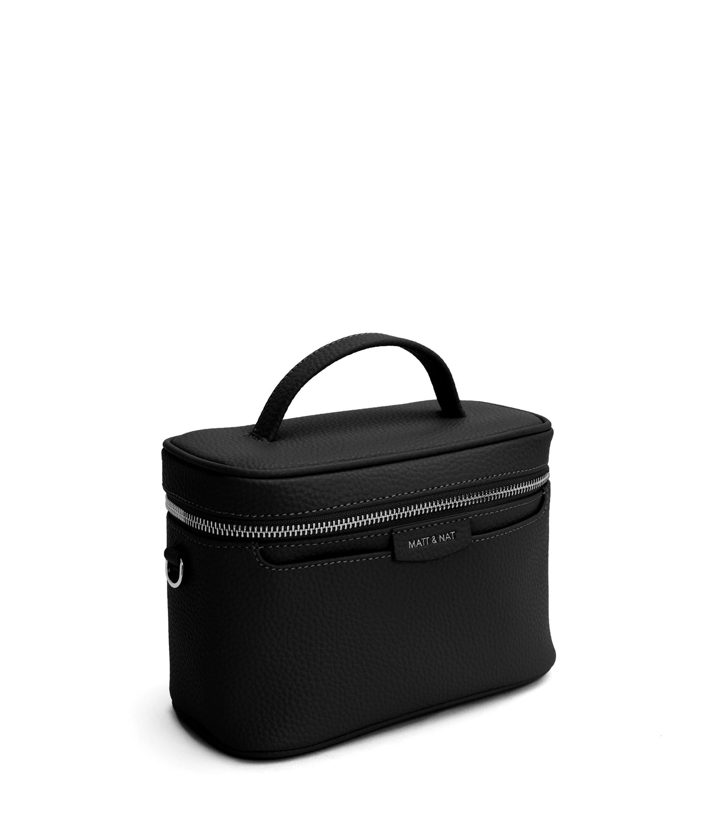 CORTNEY Vegan Crossbody Bag - Purity / BLACK