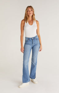 SIRENA RIB TANK /  LIGHT HEATHER GREY