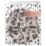 Load image into Gallery viewer, MICROFIBER TOWEL SCRUNCHIES / LEOPARD
