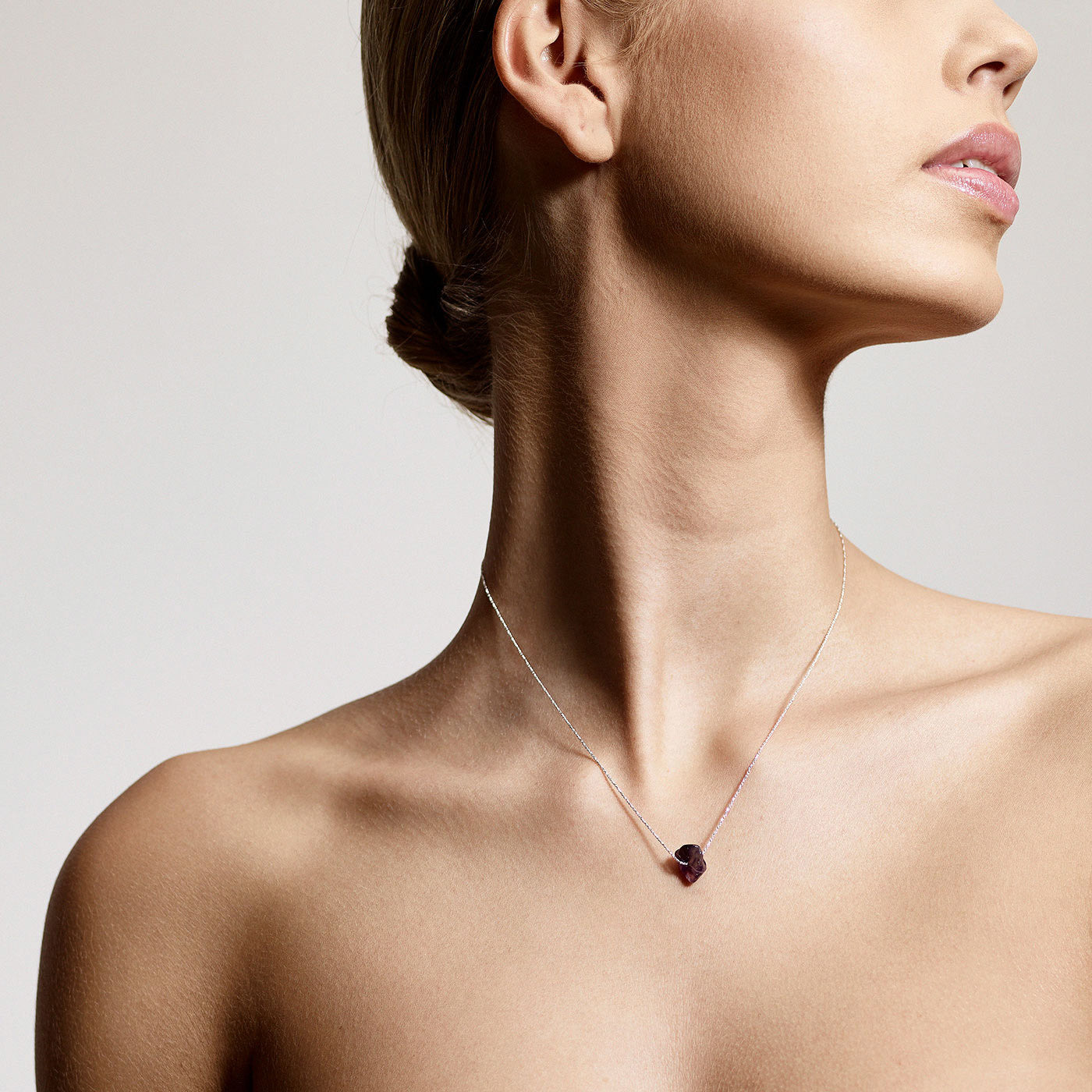 THIRD EYE CHAKRA NECKLACE / AMETHYST