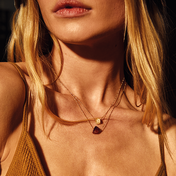 SOLAR PLEXUS CHAKRA NECKLACE / CITRINE