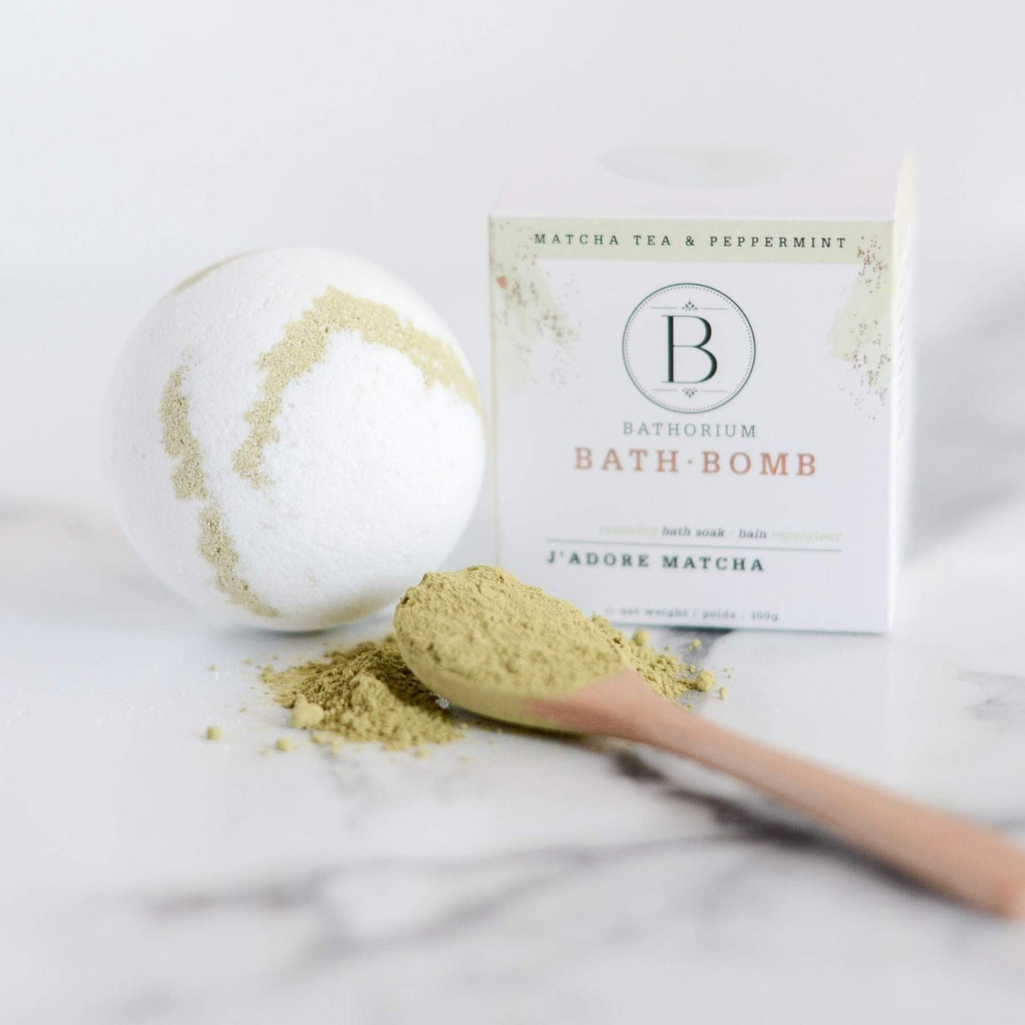 J'ADORE MATCHA // BATH BOMB