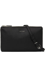 Load image into Gallery viewer, TRIPLET Vegan Crossbody Bag - Purity / BLACK
