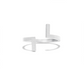 TEAGAN RING // SILVER (ONE SIZE)
