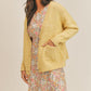 EVERGROW CARDIGAN / BANANA