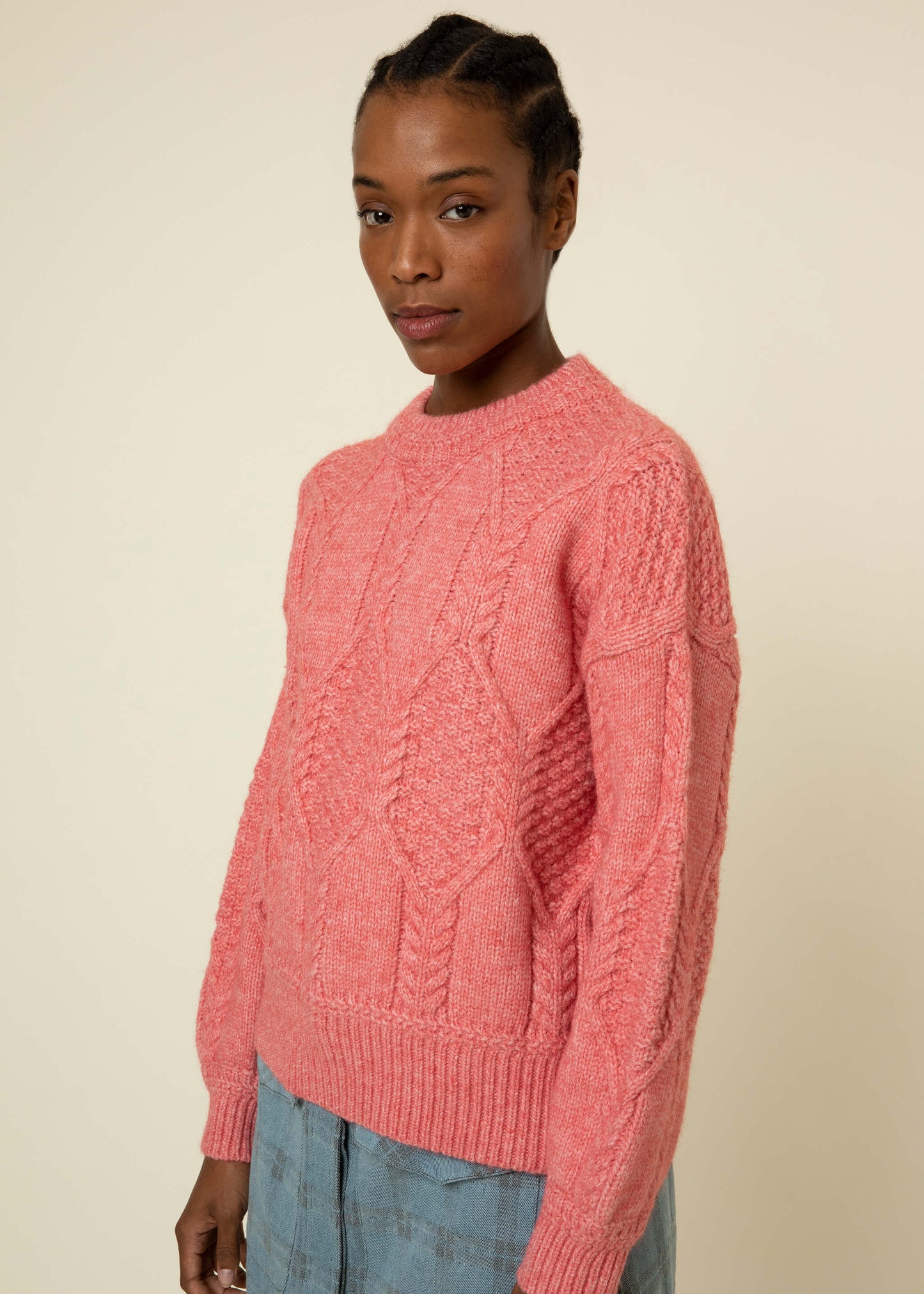 JULIA CABLE SWEATER